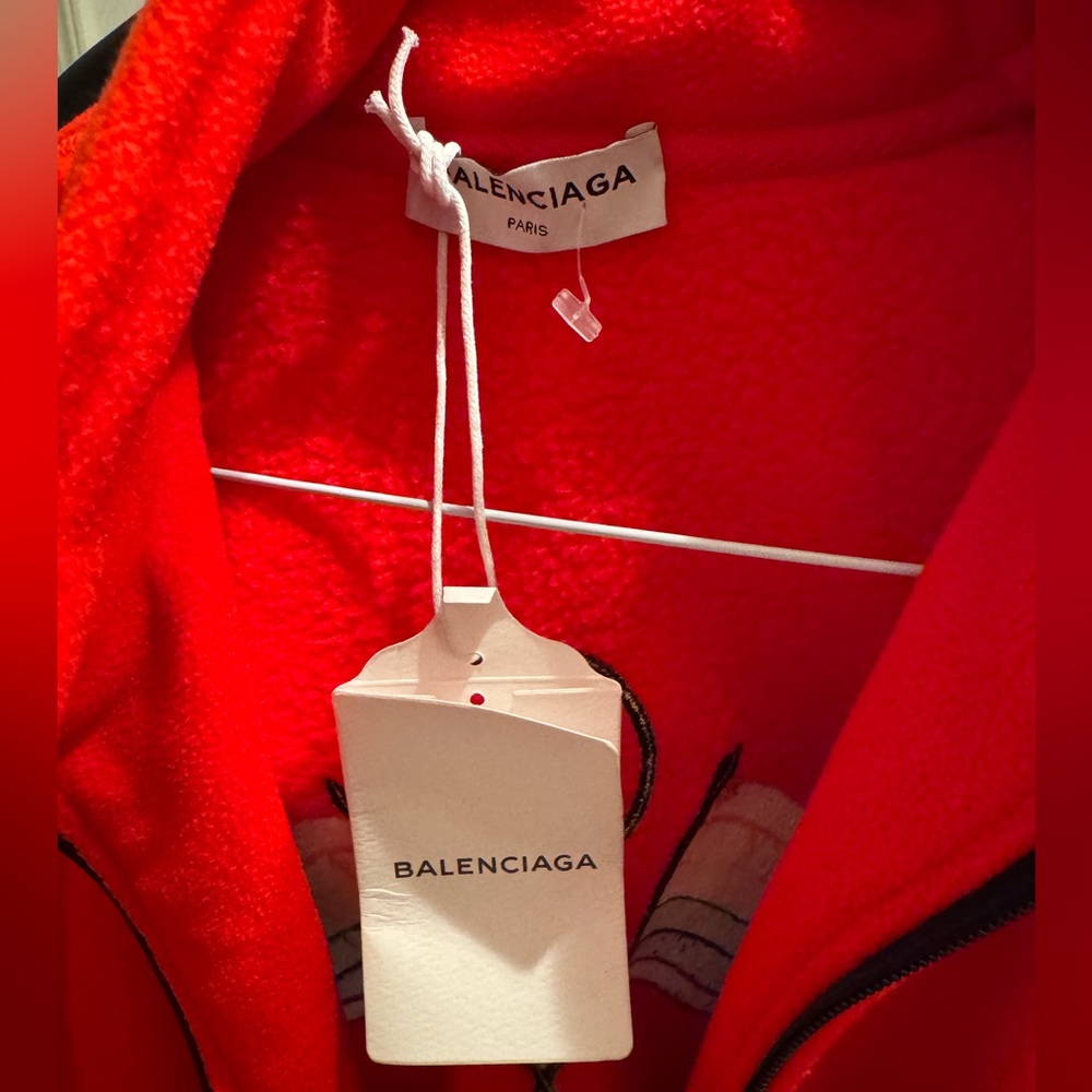 Vibrant Red Jacket - Picture 2 of 3